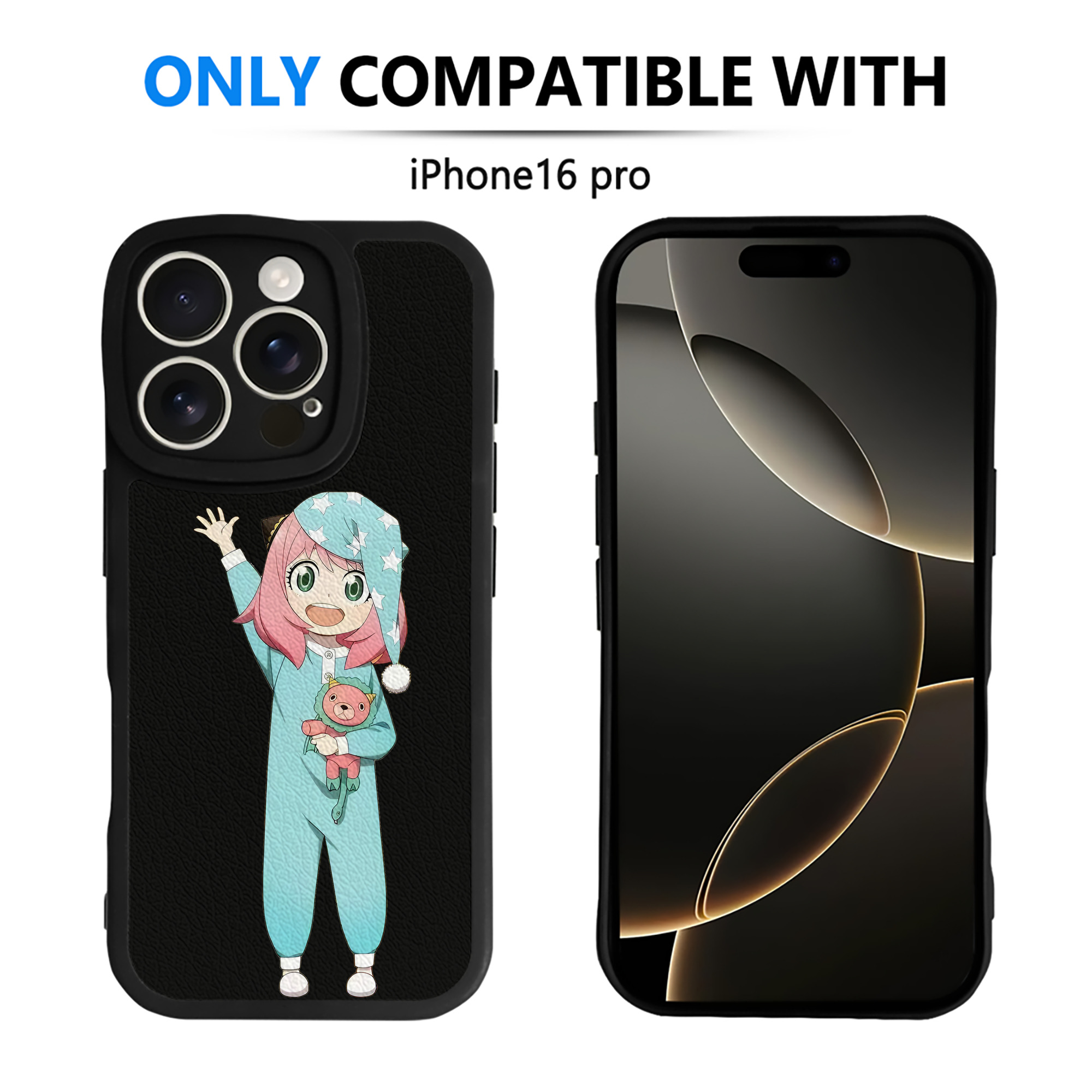 （画像用） SPY×FAMILY间谍家家酒 【iPhone 16シリーズ対応】シリコンスマホケース（レザー調） 材質：シリコン